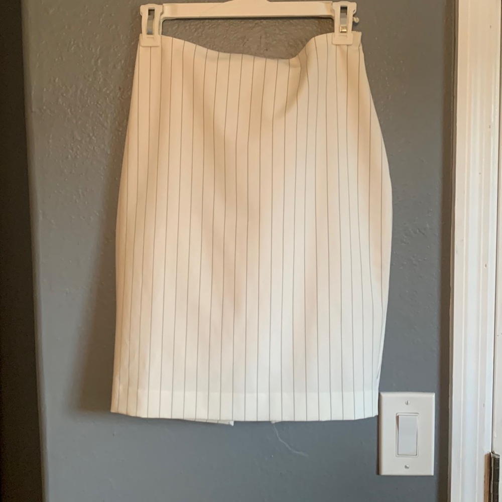 Express pinstripe pencil skirt size 2